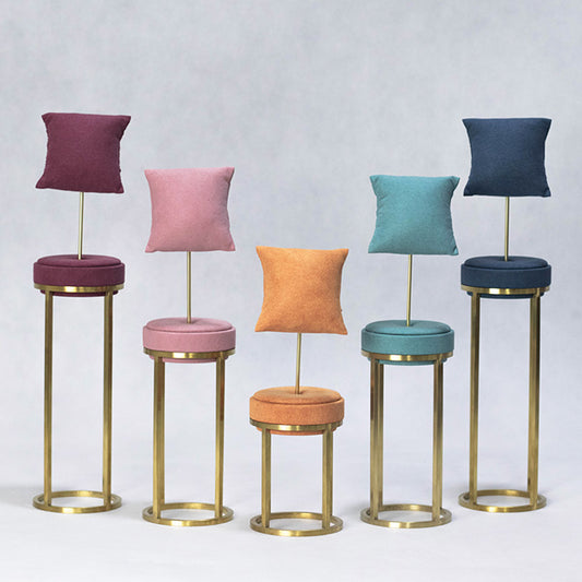 BH013 Multicolor Bracelet Display Pillows with Metal Base