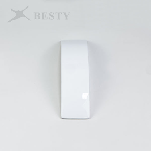 BH080 Glossy White Bracelet Display Ramp Holder