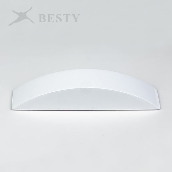 BH080 Glossy White Bracelet Display Ramp Holder