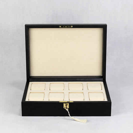 BX020 Luxury Watch Display Case with Lock 8 Grids