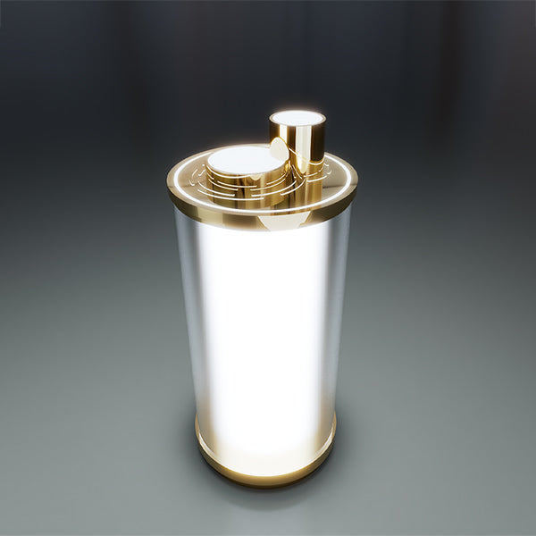 CM002 Round Cosmetic Display Stand with LED Light