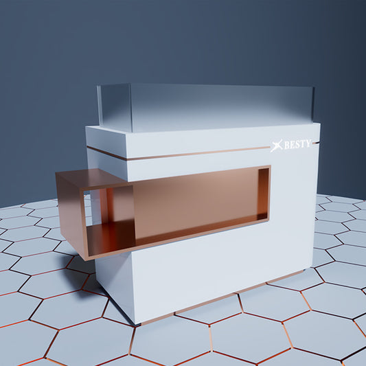 CR006 Cashier Counter Table for Garment Store