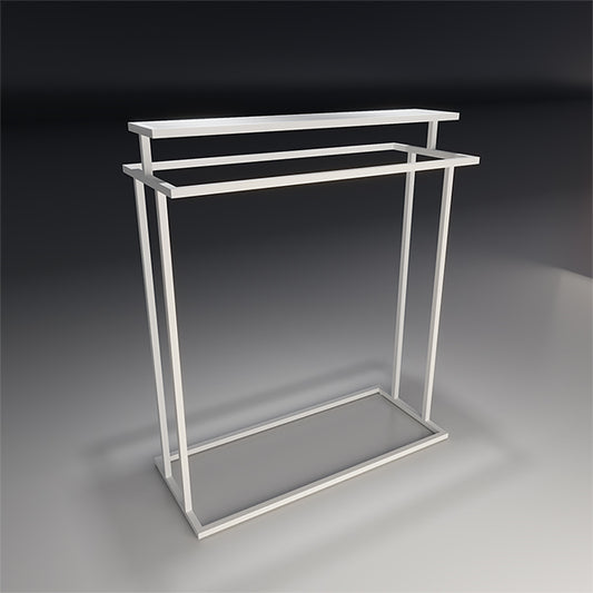 CR015 Metal Garment Rack Clothes Display Custom