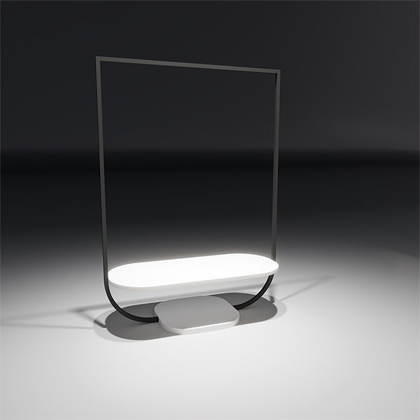 CR025 Retail Garment Display Clothing Hanging Rail with Board