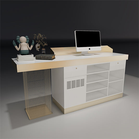 CR030 Cashier Clothing Store Register Counter Table Lighted