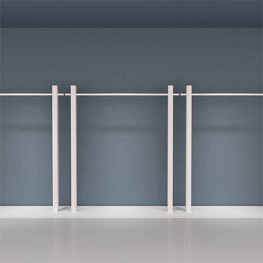 CR049 Garment Display Full Stainless Steel Clothing Rack