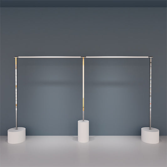 CR050 Clothing Store Garment Display Hanger Rack Metal