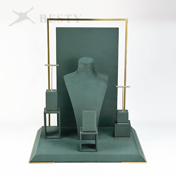 DS336 Jewelry Display Stand Set with Backboard