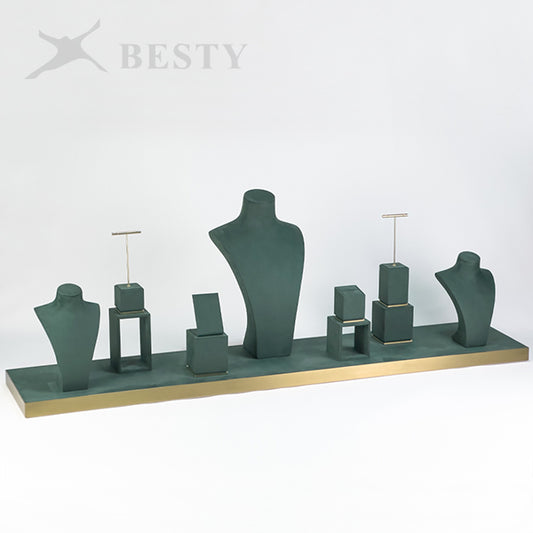 DS337 Jewelry Store Front Display Stand Set