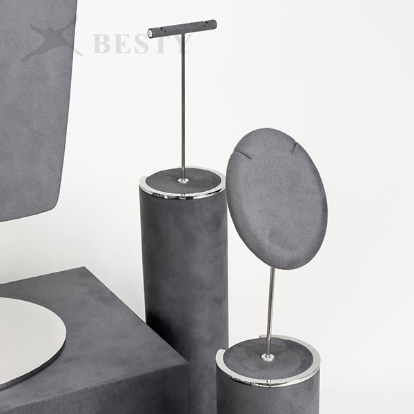 DS357 Jewelry Store Window Display Stand Set