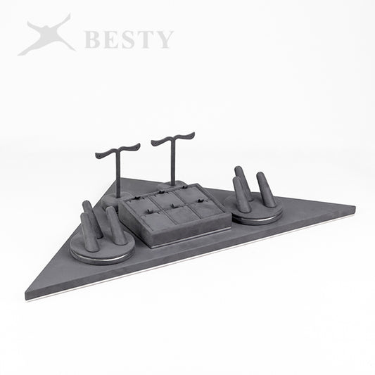 DS360 Jewelry Store Corner Display Stand Set