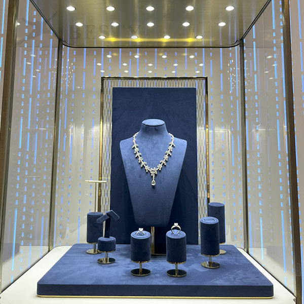 DS363 Jewelry Display Holder Set Glass