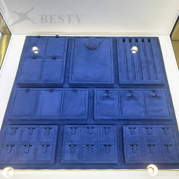 DS370 Jewelry Display Tray Set Metal Frame