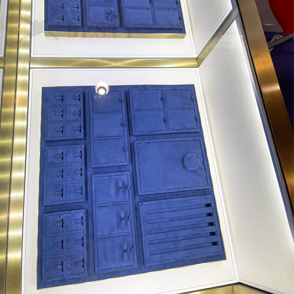 DS370 Jewelry Display Tray Set Metal Frame