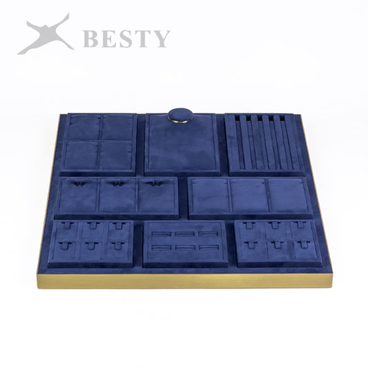 DS383 Opal Jewelry Counter Display Tray Set