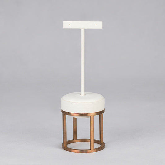 EH016 Velvet Earring Display Tree Stand Metal Base