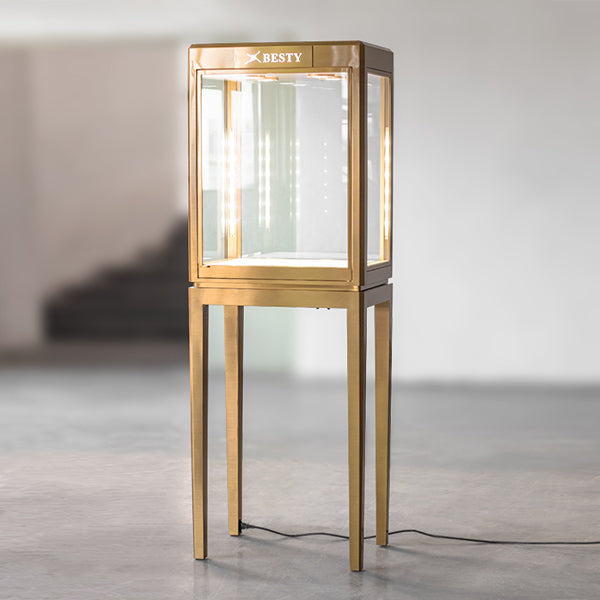 MT-22 Jewelry Display Tower Showcase Metal | Besty Display