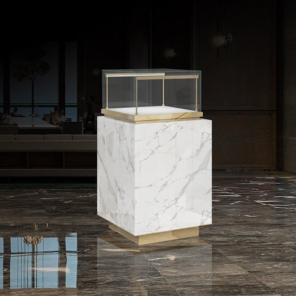 MT-25 Jewelry Pedestal Display Case Custom Made | Besty Display