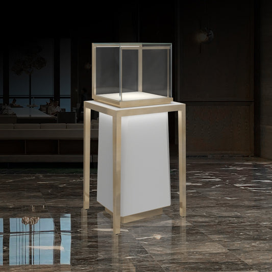 MT-27 Jewelry Display Pedestal Glass Showcase | Besty Display
