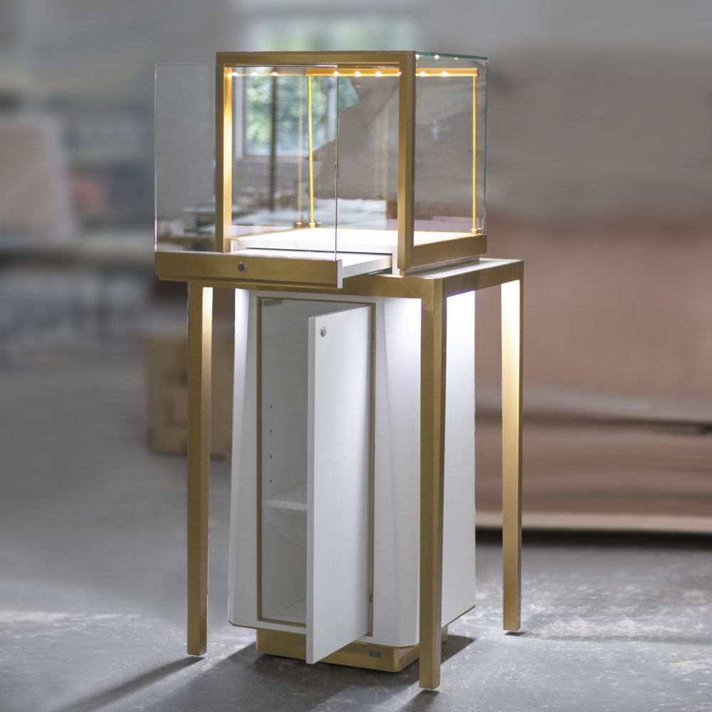 MT-27 Jewelry Tower Display Showcase | Besty Display