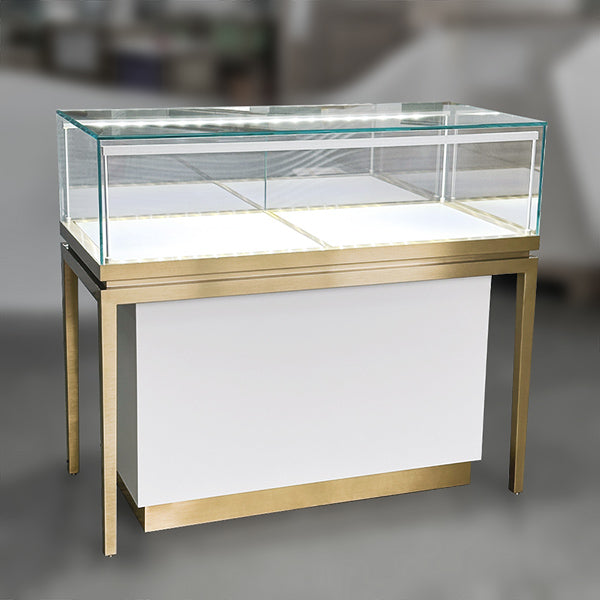 MT-43-Storage Jewelry Display Counter Glass Showcase