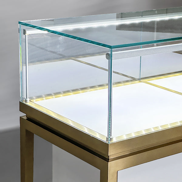 MT-43-Storage Jewelry Display Counter Glass Showcase