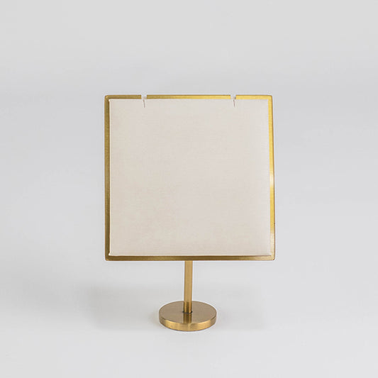 NH053 Gold Necklace Display Metal Stand
