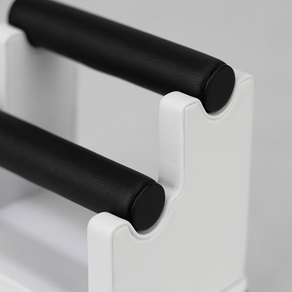 RH017 Jewelry Ring Display Stand Double Bars Holder