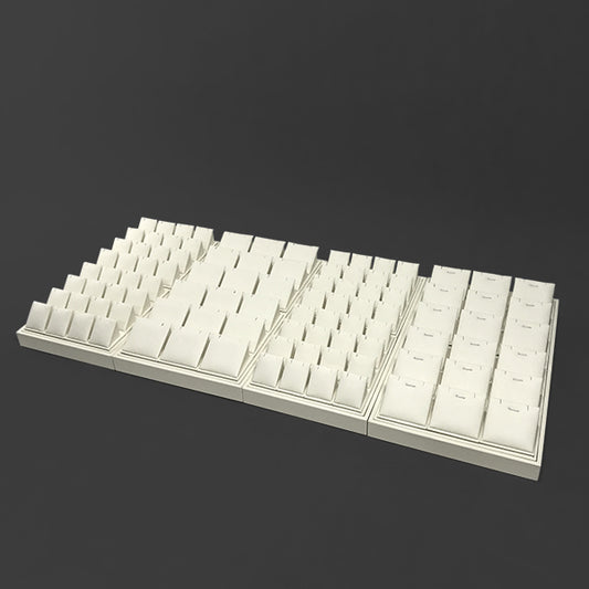 TR0004 Jewelry Display Tray and Inserts with Magnet PU Leather