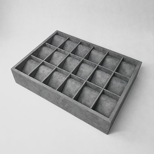 TR0014 Grey Jewelry Display Tray for Watch
