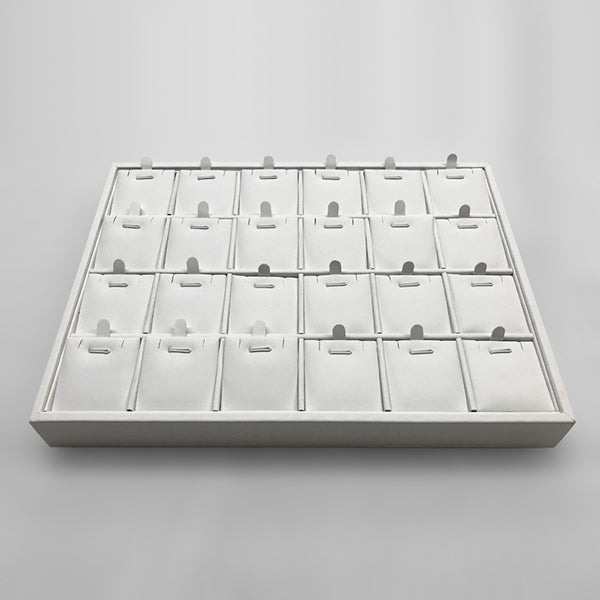 TR0018 Jewelry Tray for Pendants Display 24 Grids