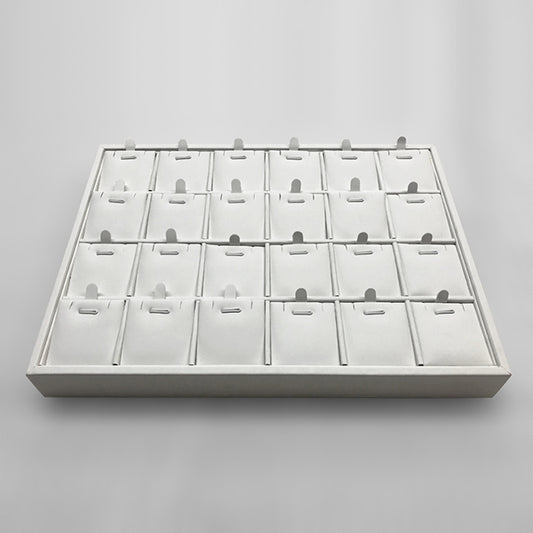 TR0018 Jewelry Tray for Pendants Display 24 Grids