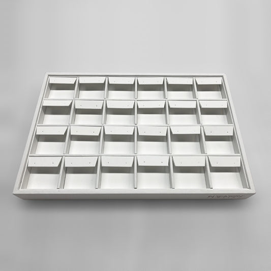 TR0019 Jewelry Tray for Earrings Display 24 Grids