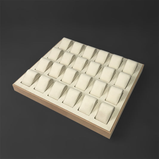 TR0020 Watch Organizer Tray Display Holder 24 Grids with Pillows