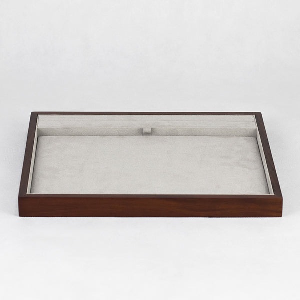 TR0037 Jewelry Display Tray Holder Necklace and Ring Presentation