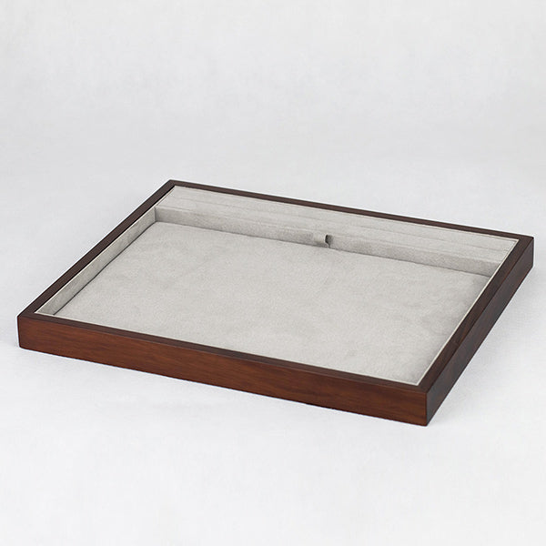 TR0037 Jewelry Display Tray Holder Necklace and Ring Presentation