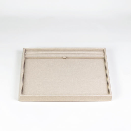 TR0135 Jewellery Store Serving Tray with Ring Slit