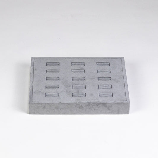 TR0139 Jewelry Ring Display Tray with 15 Grooves
