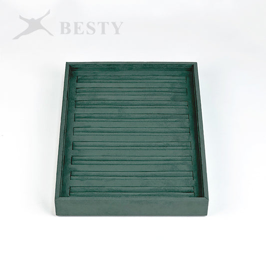 TR0150 Jewelry Ring Display Tray Organizer 9 Slit