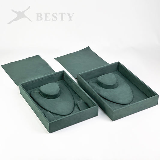 TR0153 Jewelry Set Necklace Display Tray Stackable