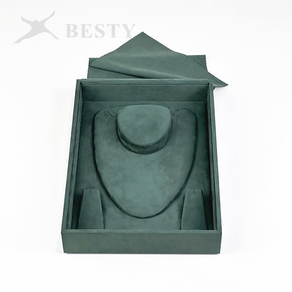 TR0153 Jewelry Set Necklace Display Tray Stackable