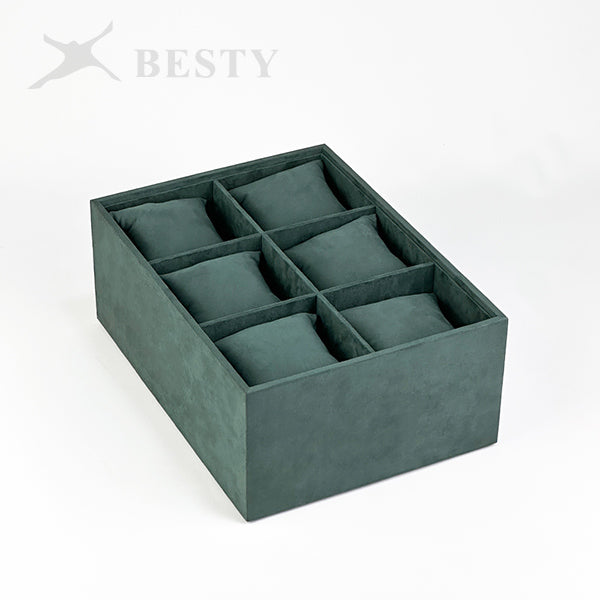 TR0154 Display Bangle Watch Tray 6 Grid