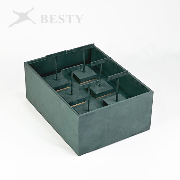 TR0155 Jewelry Display Earring Tray 6 Grid
