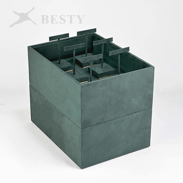 TR0155 Jewelry Display Earring Tray 6 Grid