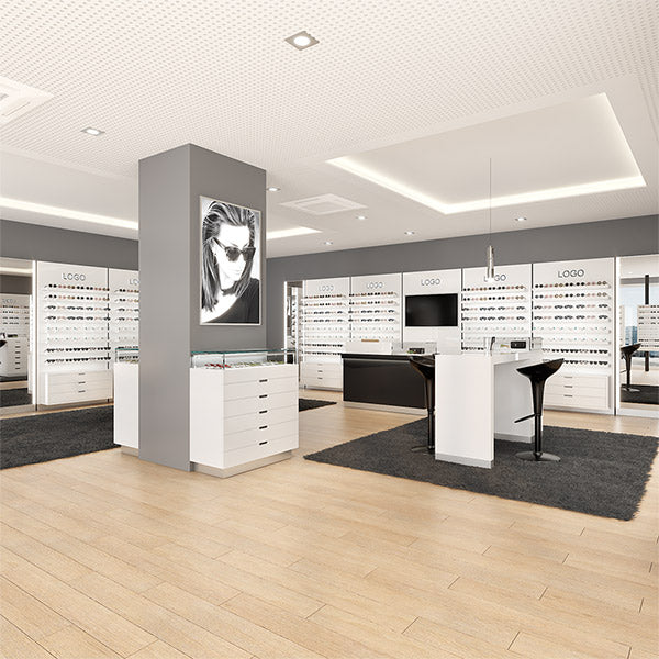GD016 Eyewear Retail Store Sunglass Display Wall Cabinet