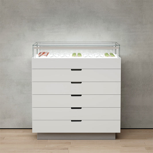 GD016 Eyewear Retail Store Sunglass Display Wall Cabinet