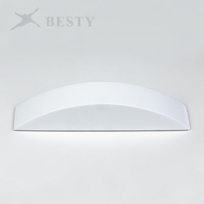 BH080 Glossy White Bracelet Display Ramp Holder