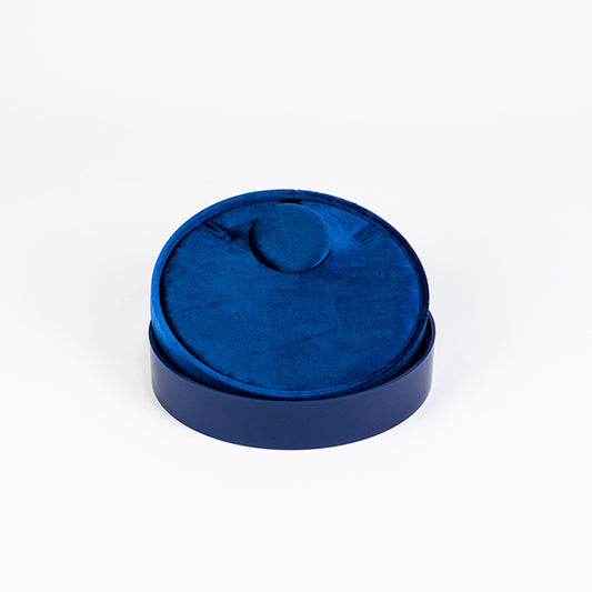 BX065 Round Velvet Jewellery Display Box for Necklace