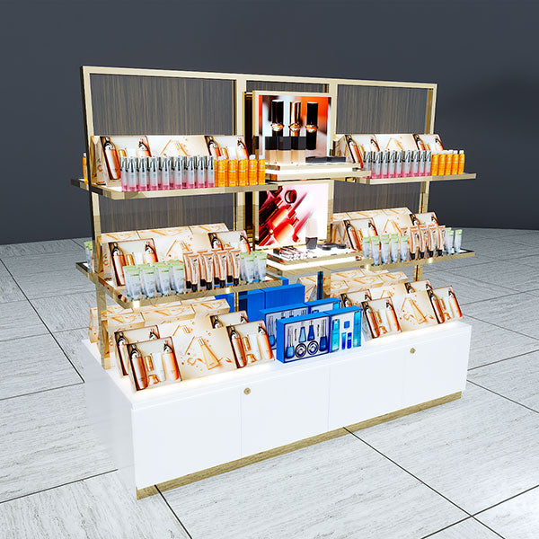 CM001 Custom Makeup Cosmetic Display Racks Set