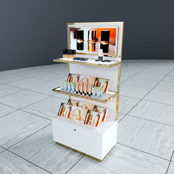 CM001 Custom Makeup Cosmetic Display Racks Set